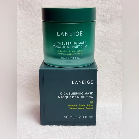 Laneige Sleeping Cica Mask - NIB - Picture 1 of 5